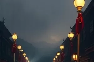 悬疑剧雾港来信横版剧照，雨夜码头与手写信特写